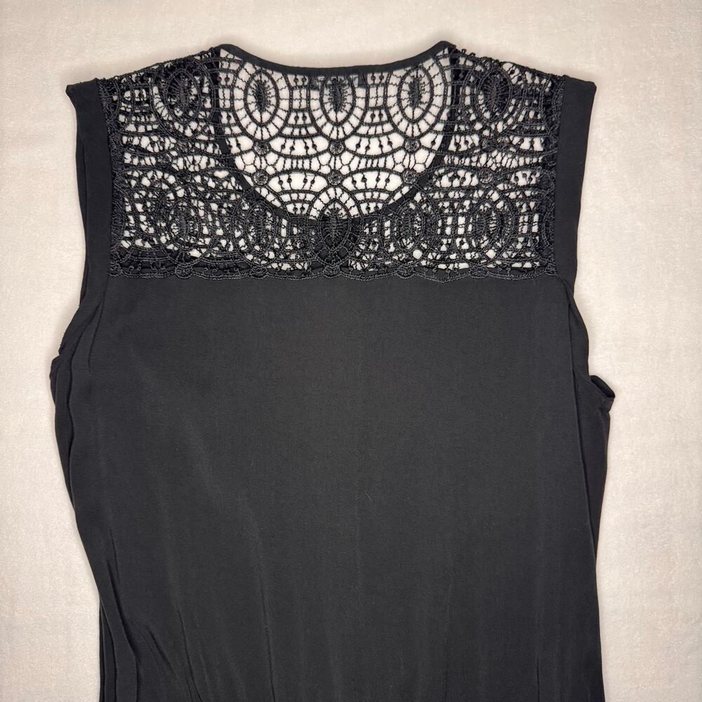 Deep Red Lark + Grey Maxi Tiered Skirt - Picture 5 of 9
